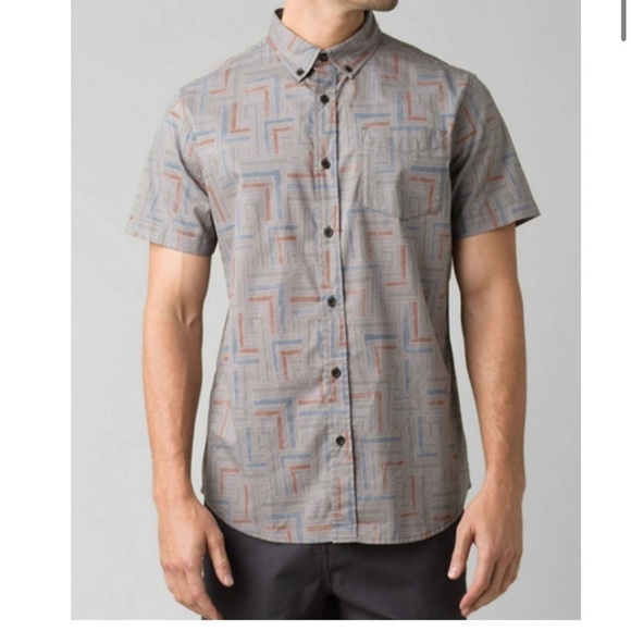 Prana Broderick Men’s Shirt Size XL - Picture 1 of 9